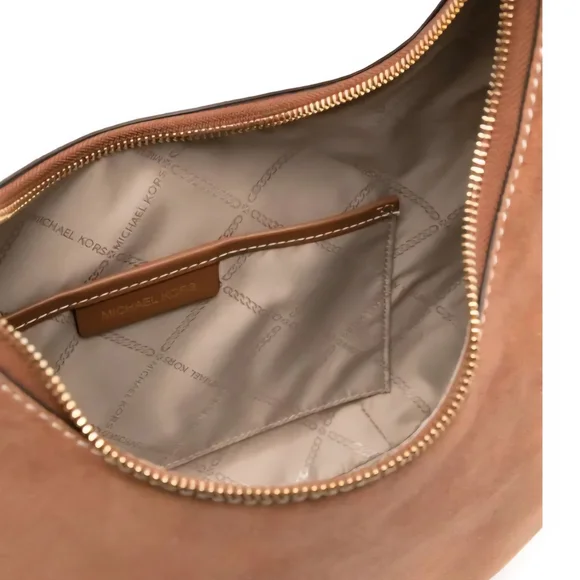 Michael Kors Brown Leather Preston Shoulder Bag NWOT - Picture 6 of 8